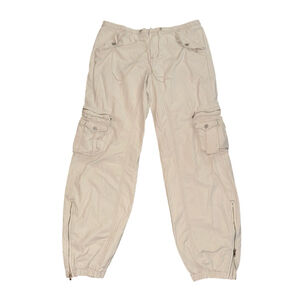 Retro 90s y2k Union Bay Khaki Cargo Pants Size 13 large skater